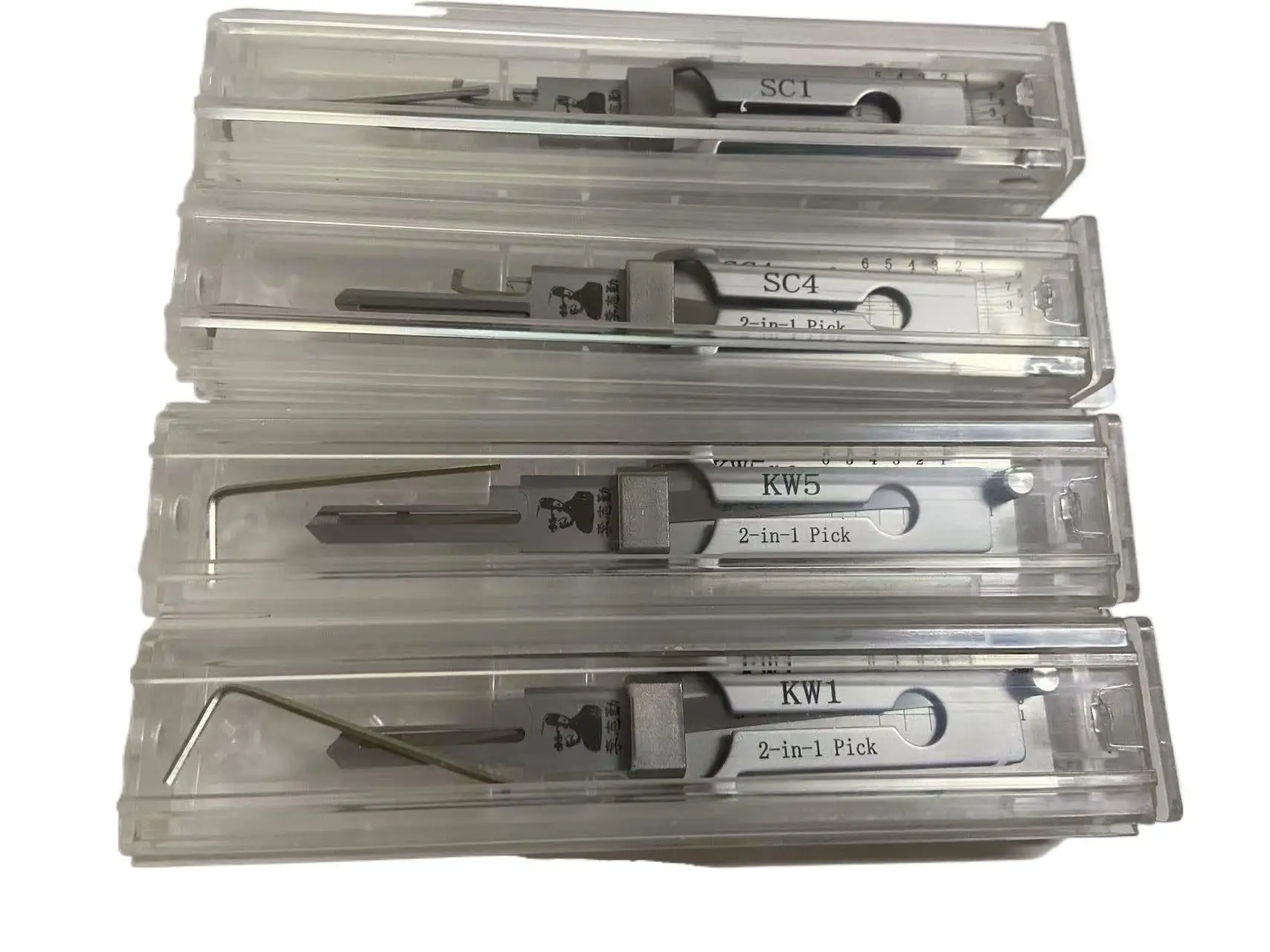 LISHI 2 IN 1 SC1 SC4 KW5 KW1 KW14 pick&decoder locksmith tool