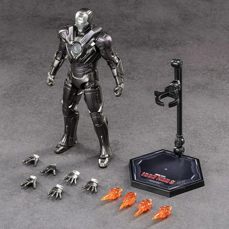 ZD Toys Iron Man MK29 Fiddler MK34 MK32 MK31 Action Figures Tony Stark Mecha Model Movable Avengers Collection Toys view 5
