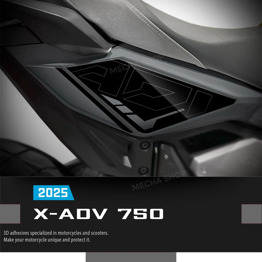 

Аксессуары XADV 750 2025, наклейки под сиденьем, наклейки для X-ADV 750 XADV 750 2026, защитный 3D обтекатель мотоцикла