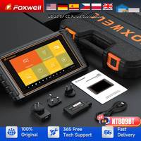 OBD2 Bluetooth Car Diagnostic Tool All System Bi-Directional 30+ Reset Code Reader FOXWELL NT809BT  OBD2 Scanner Automotivo