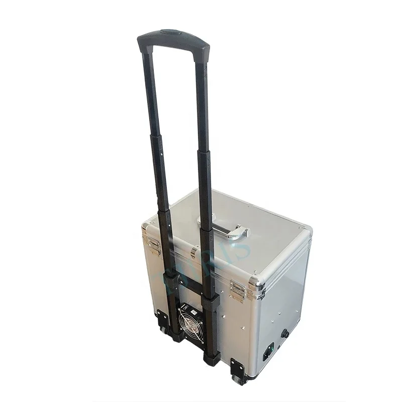 RS-402A Portable De ntal Unit With Hand-Held And Pull Rod Design Dentis try Equipment