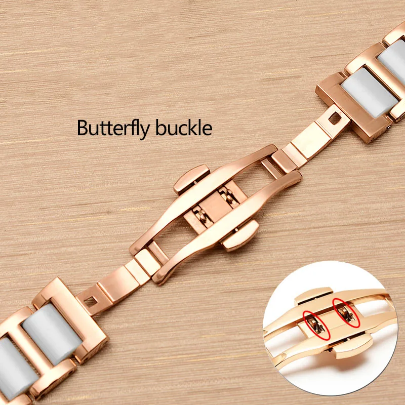 Ceramic Watchband 20mm Style Series Men Women Fashion Bracelet Strap 20mm