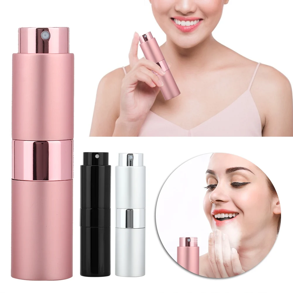 

Портативный многоразовый флакон-спрей 15 мл, герметичный дорожный контейнер для косметических жидкостей для ежедневного использования на улице