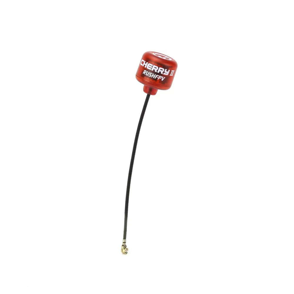 

RUSHFPV CHERRY 2 Stubby 5.8GHz LHCP/RHCP FPV Antenna - 66mm Ipex for Digital/Analog FPV Systems