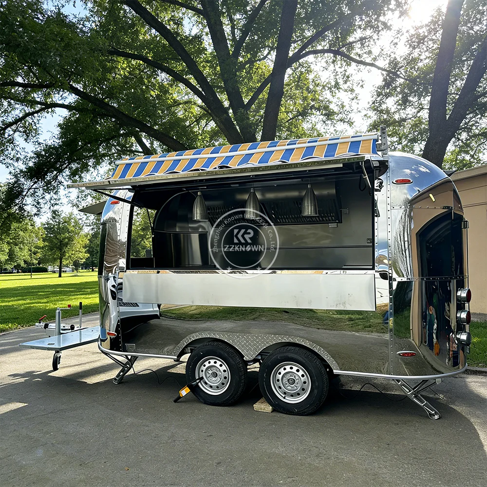 

Portable Coffee Burger Truck Night Market Food Truck Street Catering Outdoor Festival Event Food Trailer For Business