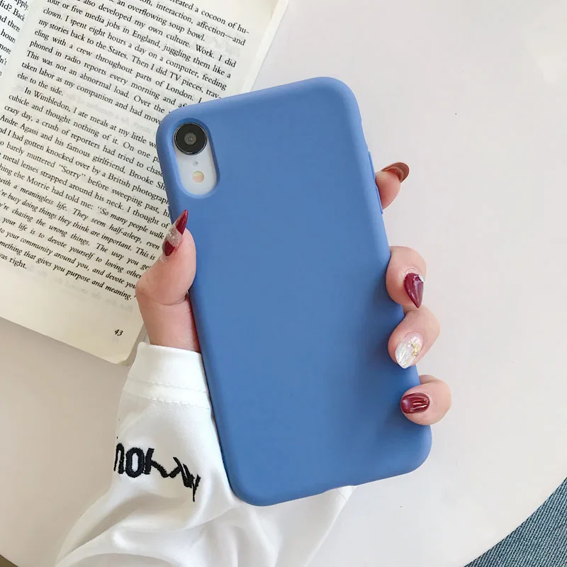 TPU Handyhülle für iPhone XR X XS Max 11 12 13 Pro Max mini Luxus Soft Candy Cover für iPhone XR XS X 6 6S 7 8Plus Hülle – Detail 7