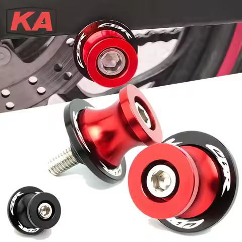 M8 For HONDA CBR CBR 600RR cbr 1000rr CBR 954RR 900RR cbr250r 2004-2023 2024 Motorcycle Swing Stand Screw Swingarm Spools Slider