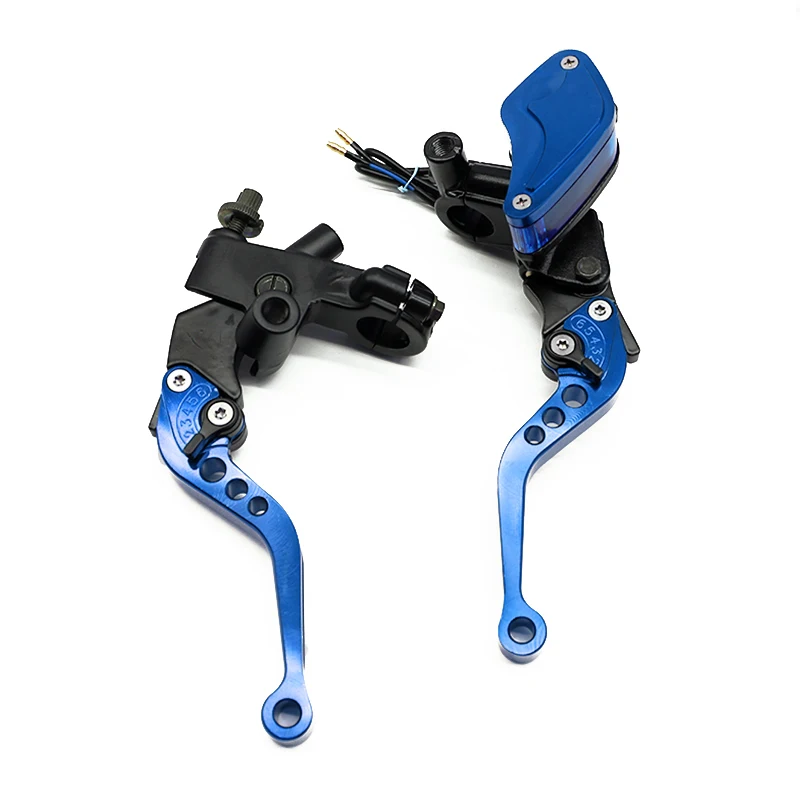 22 مللي متر دواسة فرامل مضخة أسطوانة رئيسية مقابض دراجة نارية رافعة المقود قابض هيدروليكي اكسسوارات ل ATV الكهربائية موتو
