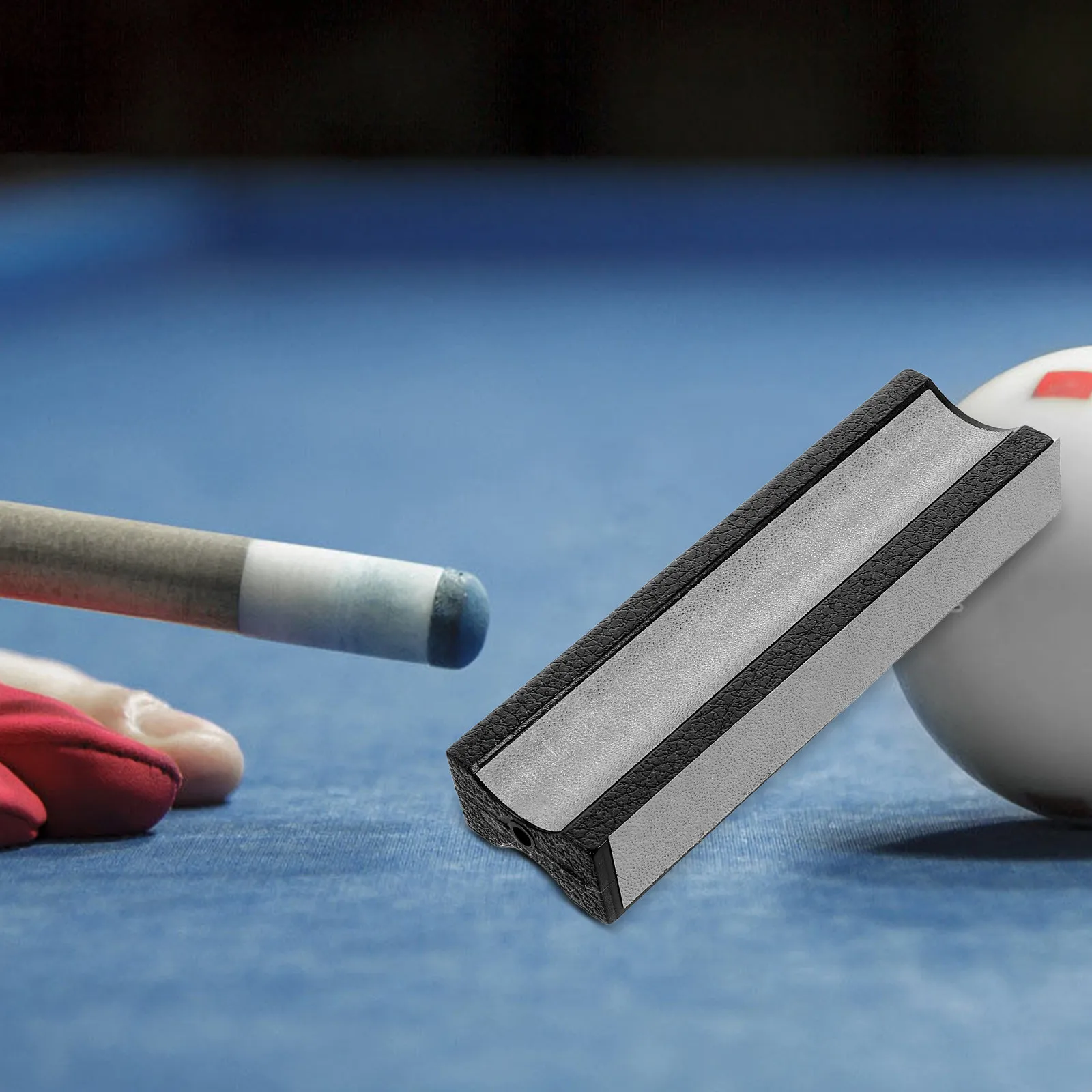 

Pool Cue Tip Repair Tool Portable Billiard Cue Tip Sander Burnisher Shaper File Kit for Snooker Pool Stick Maintenance and