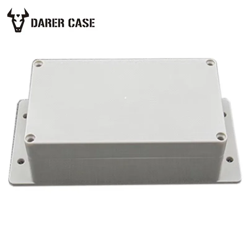 158x90x60mm Black Plastic Waterproof Electrical Box for Desktop