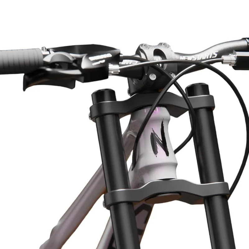 S001 Mountain Bike 22 Inch, Soft Tail Frame Shock Absorption, Dual Disc Brake 7-Speed for 10-15 Years Teens (135-155cm)