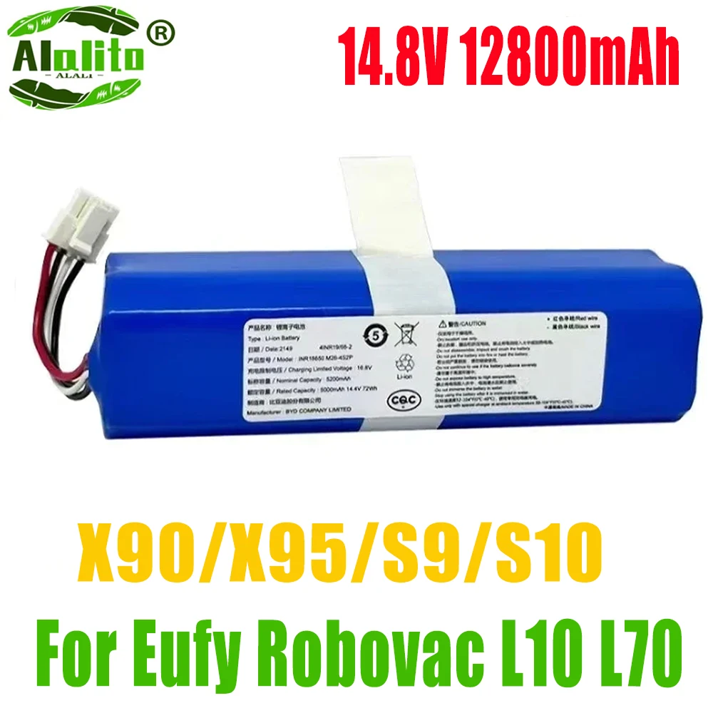 

14.8V 12800mAh Battery Pack for Qihoo 360 S9 Robotic Vacuum Cleaner Spare Parts Accessories Replacement Batteries