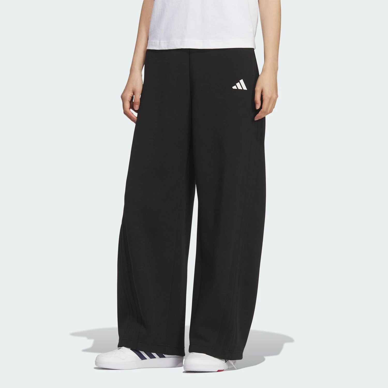 

Adidas Originals Authentic 2025 Autumn Ladies Sports Loose Knit Trousers KF2682