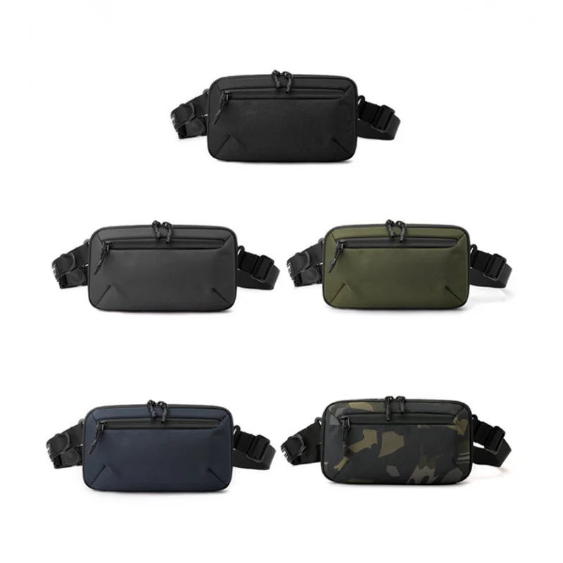 Waterproof Waist Bag Fashion Chest Male Outdoor Sports Fanny Pack Men's Travel Shoulder Bags