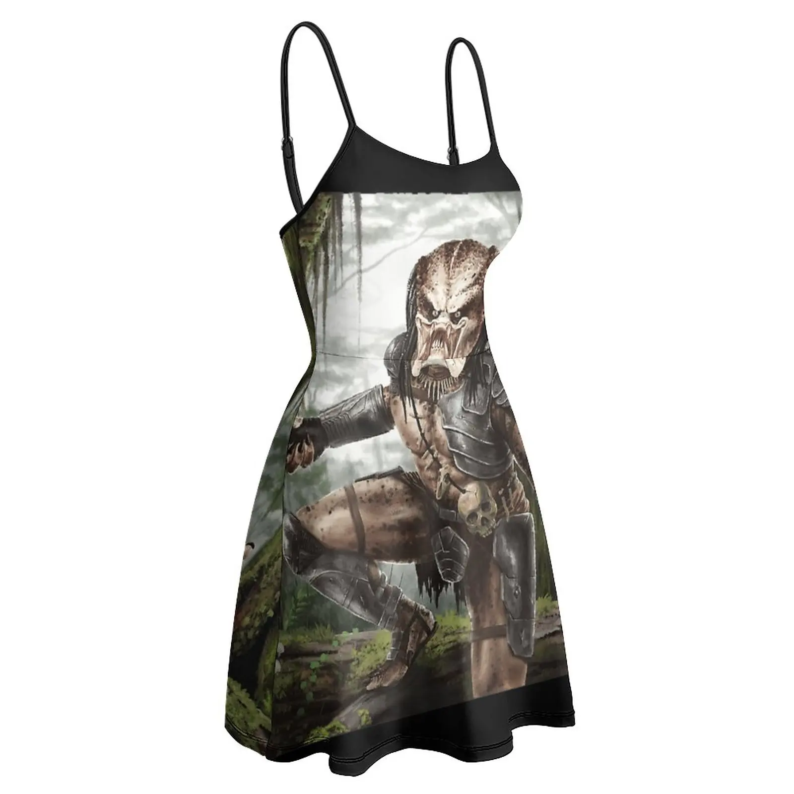 Vestido de tirantes de película Predator Alien 26 para mujer, ropa Sexy, divertida, Vintage, club