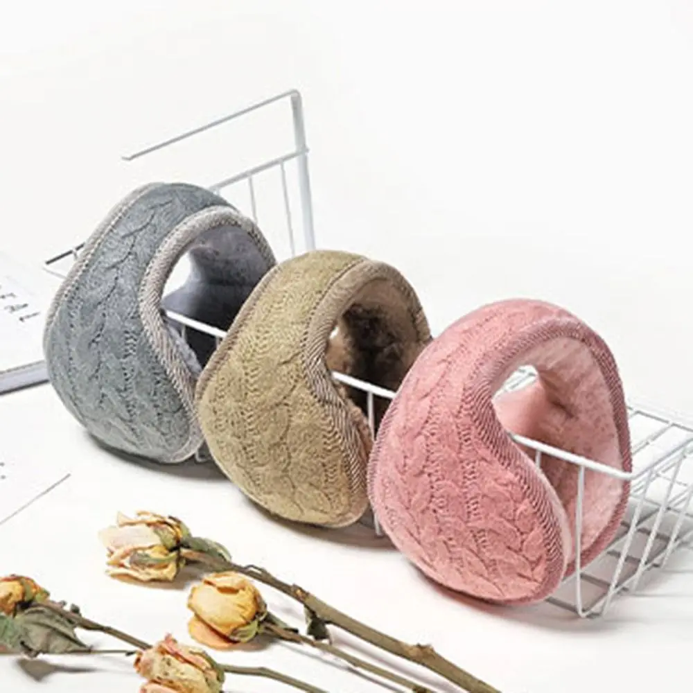 부드러운 유니섹스 플리스 따뜻한 겨울용 밴드형 귀마개