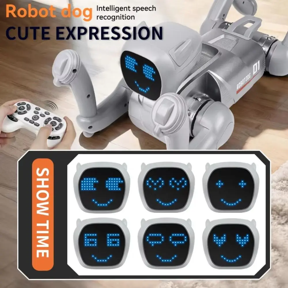 Voice Command Smart Robot Dog Remote Control Singing And Dancing Programmable Robot Programmable AI Smart Remote Control Robot
