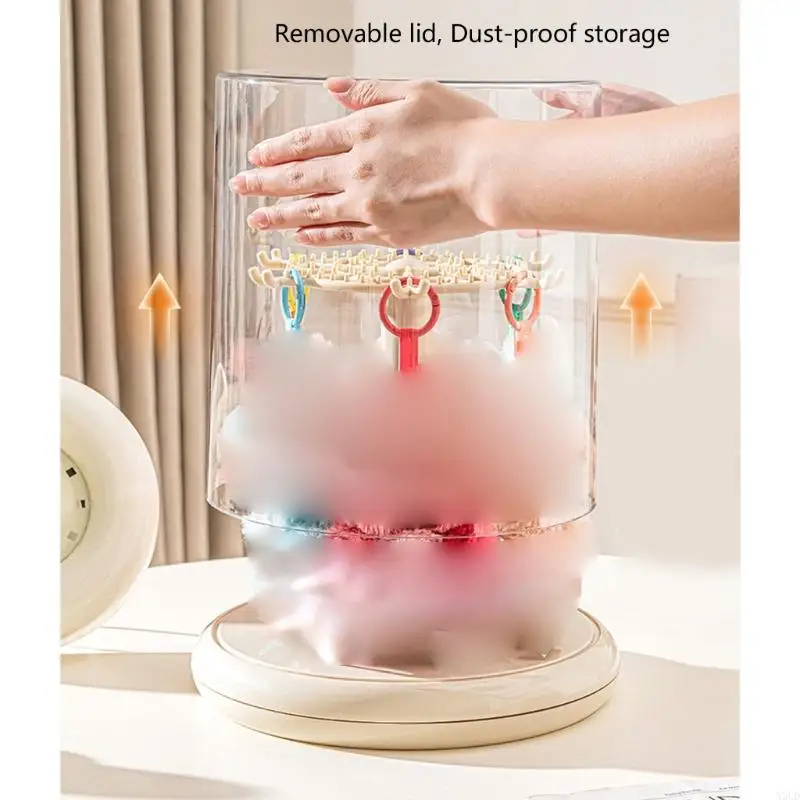 

Multi Functional Rotating Display Stand 360 Degree Exhibition Platform Dustproof Cover For Watches Miniatures Artworks