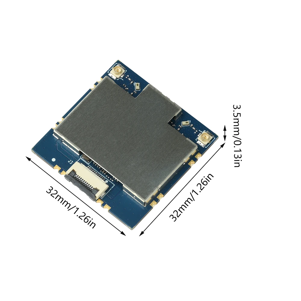 5.85GHz 867Mbps High-Speed Wireless Video Transmission Module 10/20/40/80MHz for Drones and IP Cameras With Long-Range FEM WiFi
