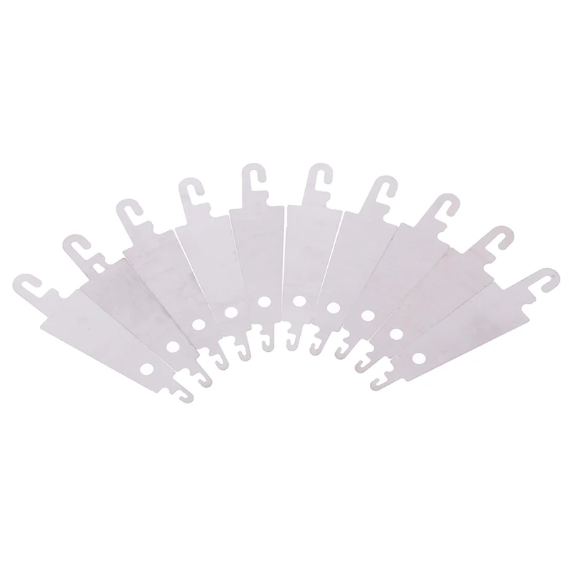 10pc/set Stainless Steel Cross- Threading Hook Needle Threader