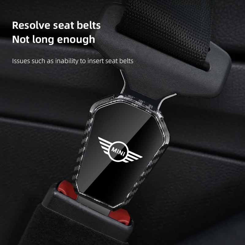 مناسبة لحزام مقعد السيارة الصغير وصلة حزام الأمان من سبائك الزنك مناسبة لـ Cooper One R50 R52 R54 R53 R56 Countryman R60 F55 F5 #6