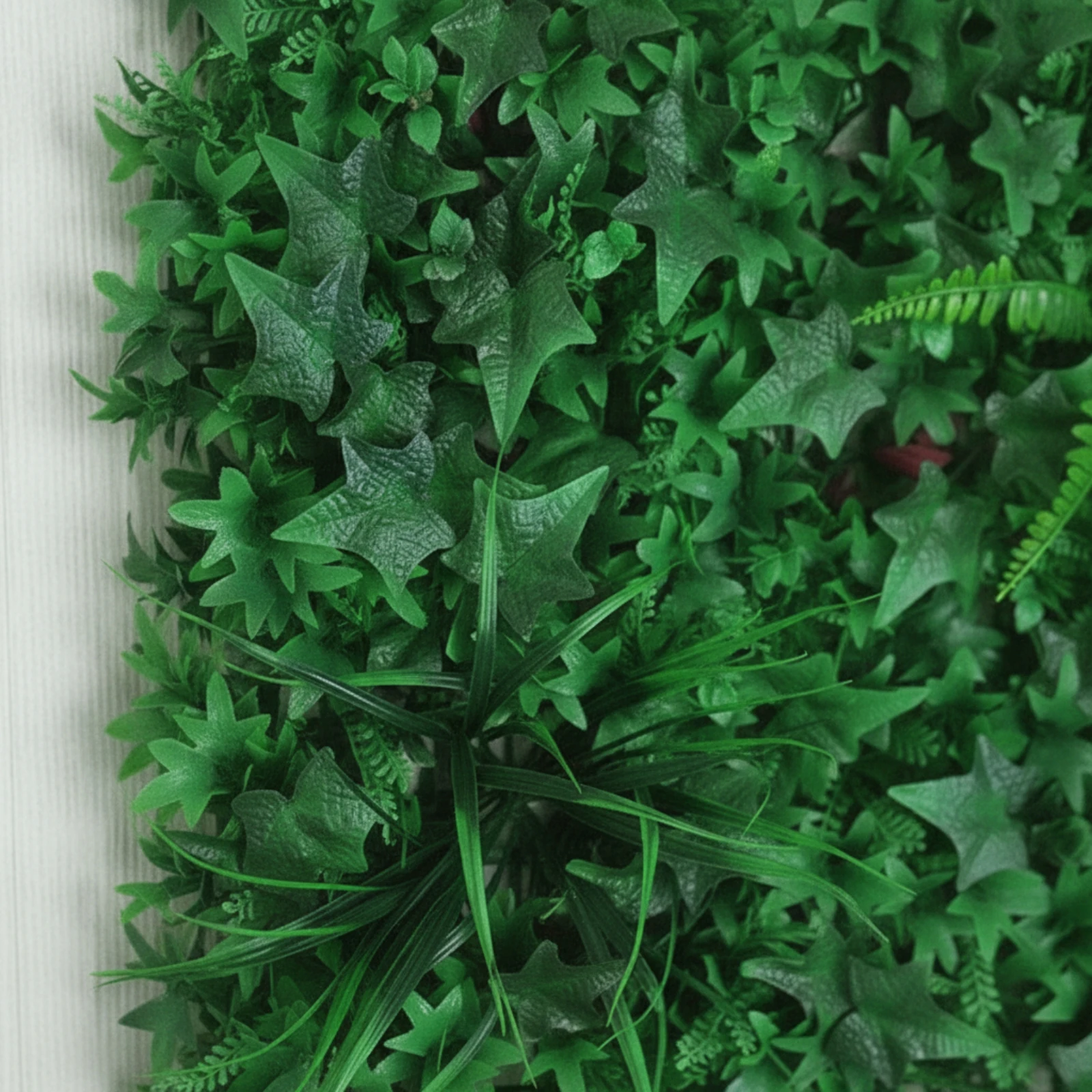 Artificial Plant Wall Panel Realistic Faux Greenery Panel Faux Greenery Mat Lifelike Decor Natural-Looking for Event Planners