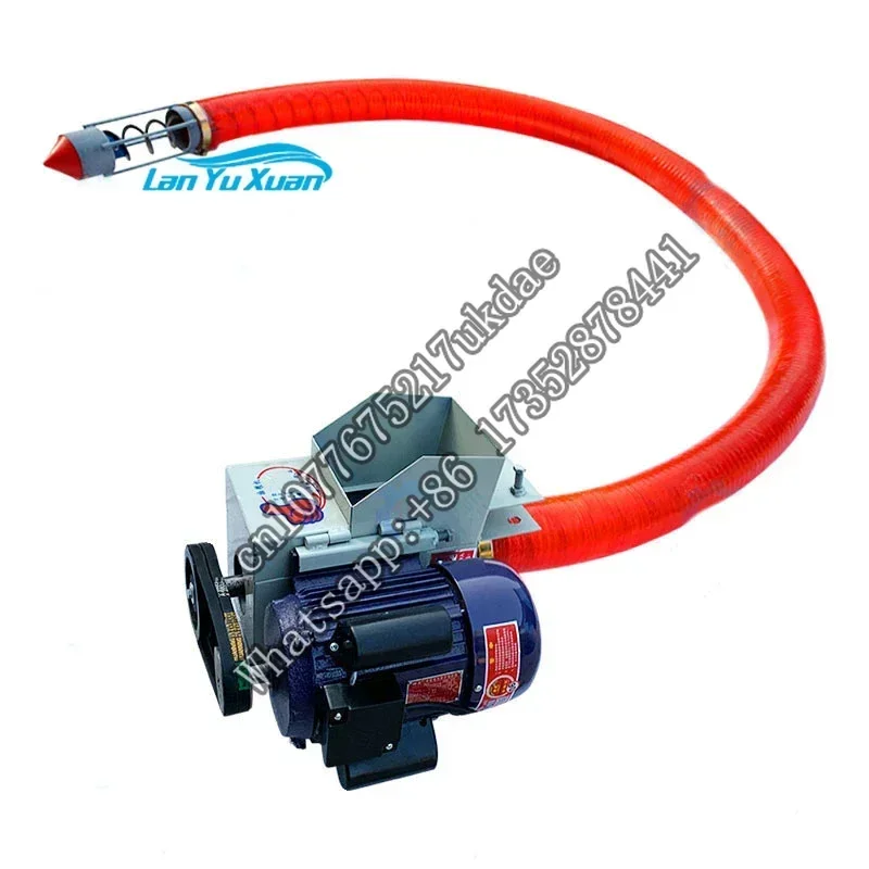 Hose Machine Grain   Auger Spiral Harvesting Rice  Harvesting Wheat Grain Bagging Machine