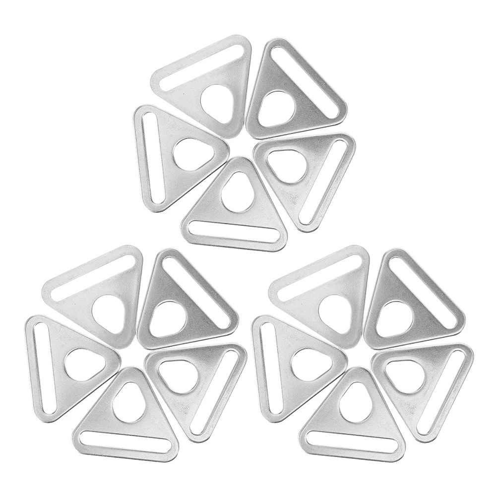 

15 Pcs Canopy Tent Triangle Buckle Tents Camping Rope Accessories Outdoor Activity Gear Tightener