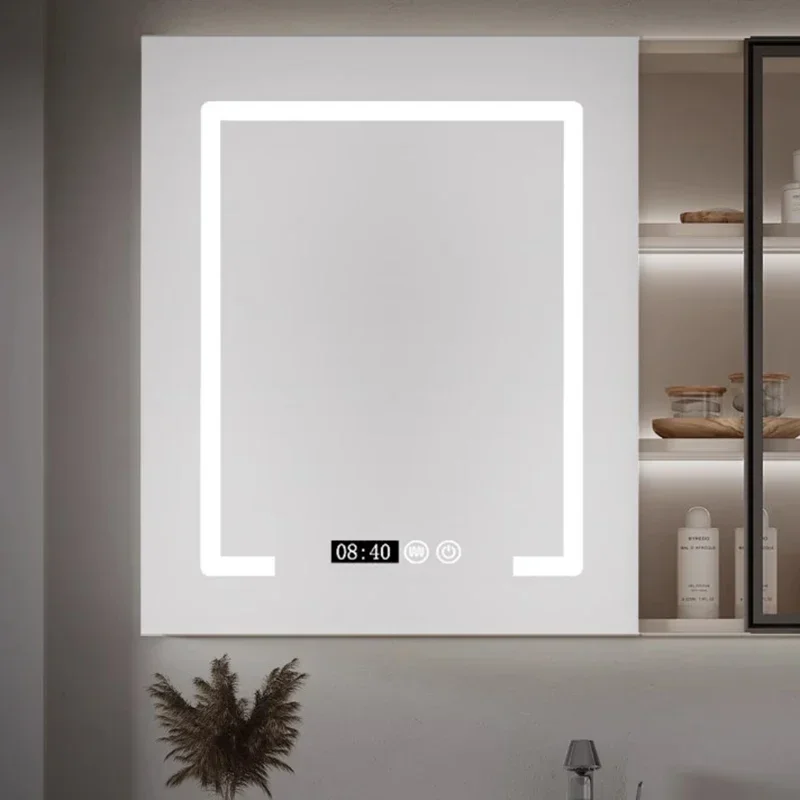 Funky Modern Bathroom Cabinet Nordic Waterproof Shelf Drawers Bathroom Vanity Toilet Mirror Skincare Schrank Salon Furniture