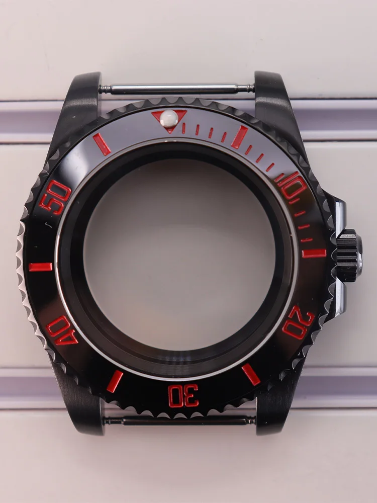 حافظة 40 ملم هيكل NH35 ميكانيكي عالي الجودة 316 من الفولاذ المقاوم للصدأ متوافق مع ملحقات NH34/NH36 Eta2824