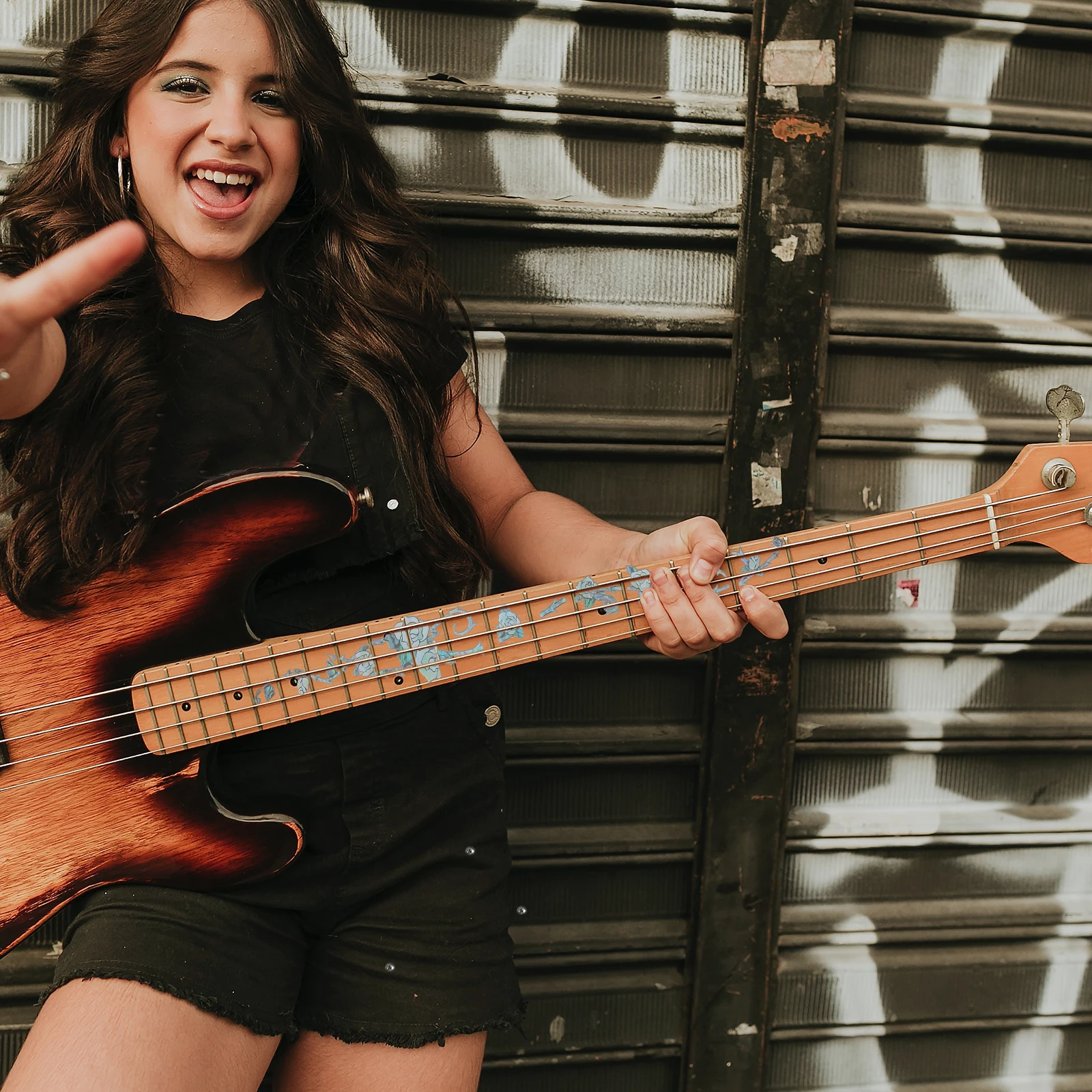 

Creative Guitar Stickers Self-Adhesive Waterproof Dustproof Electric Fingerboard Patches Decor Sticker Guard for Acoustic Guitar