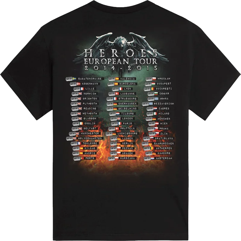 Sabaton-Camiseta con estampado de banda clásica suiza para hombre y mujer, camiseta de manga corta de Attack of The Dead para hombre, camisetas informales de algodón Street Y2k Overszied