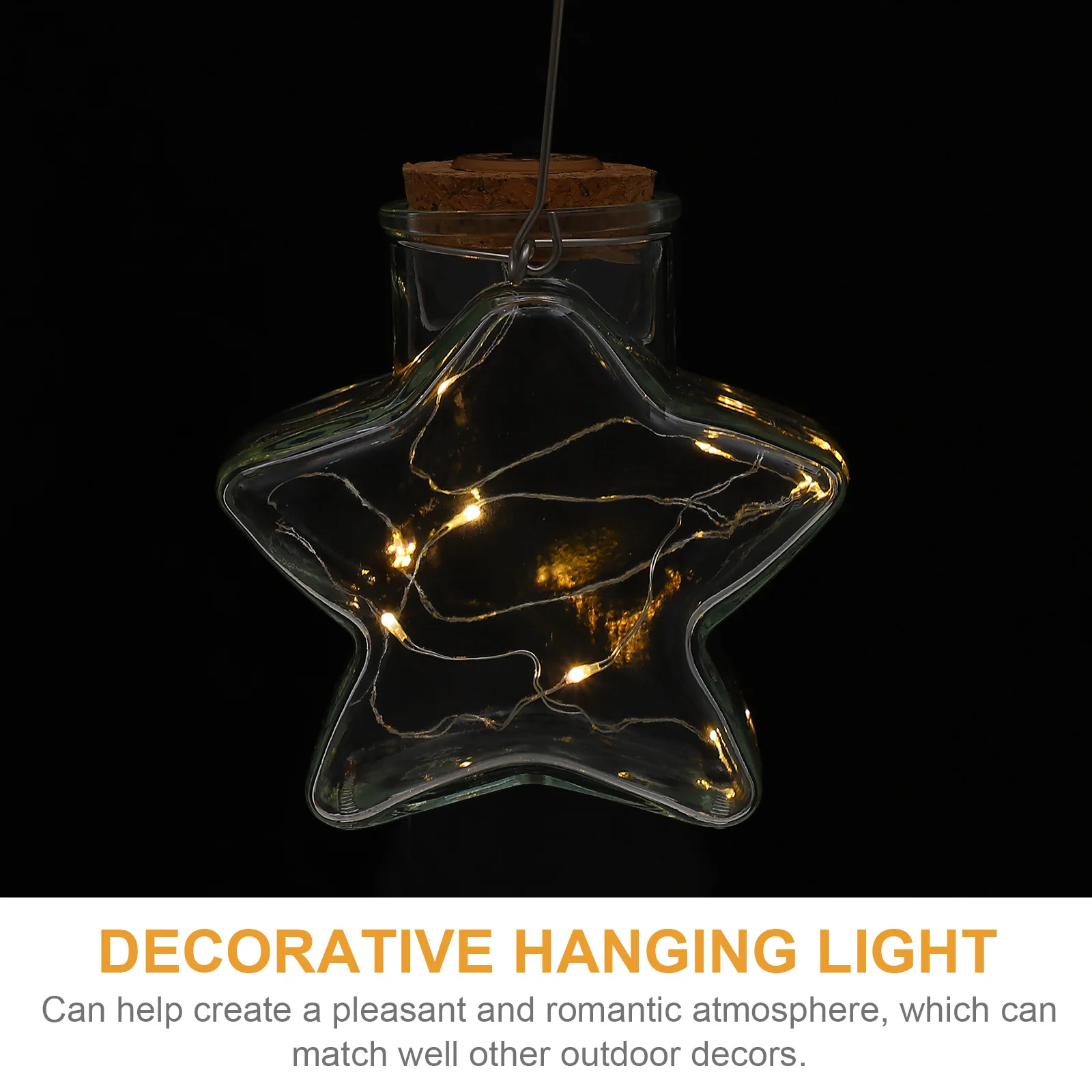 

Night Hanging Star Shaped Bottle Solar Diy