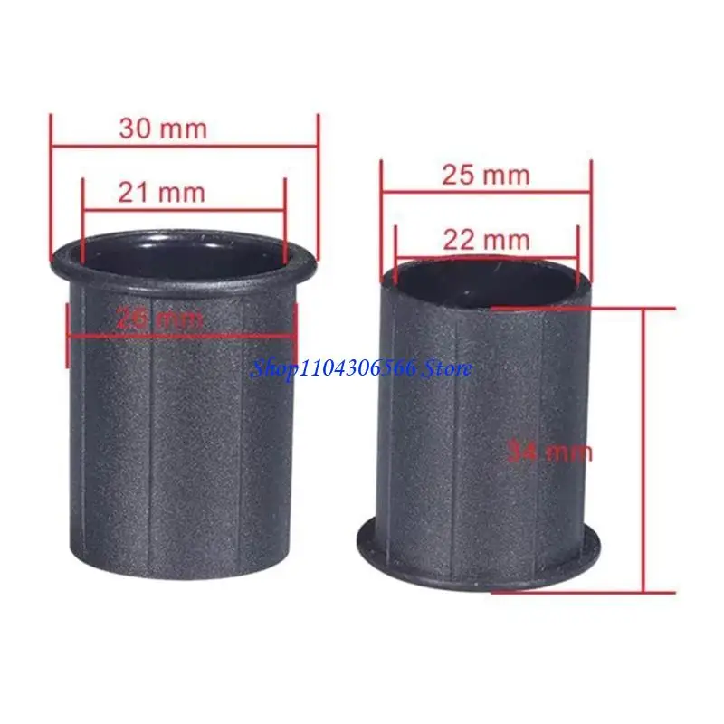 02DD Bass Reflexes Tube Bass Reflexes Air Tube Speaker Vent Convenient Installation Inverters for 2-15" Speaker