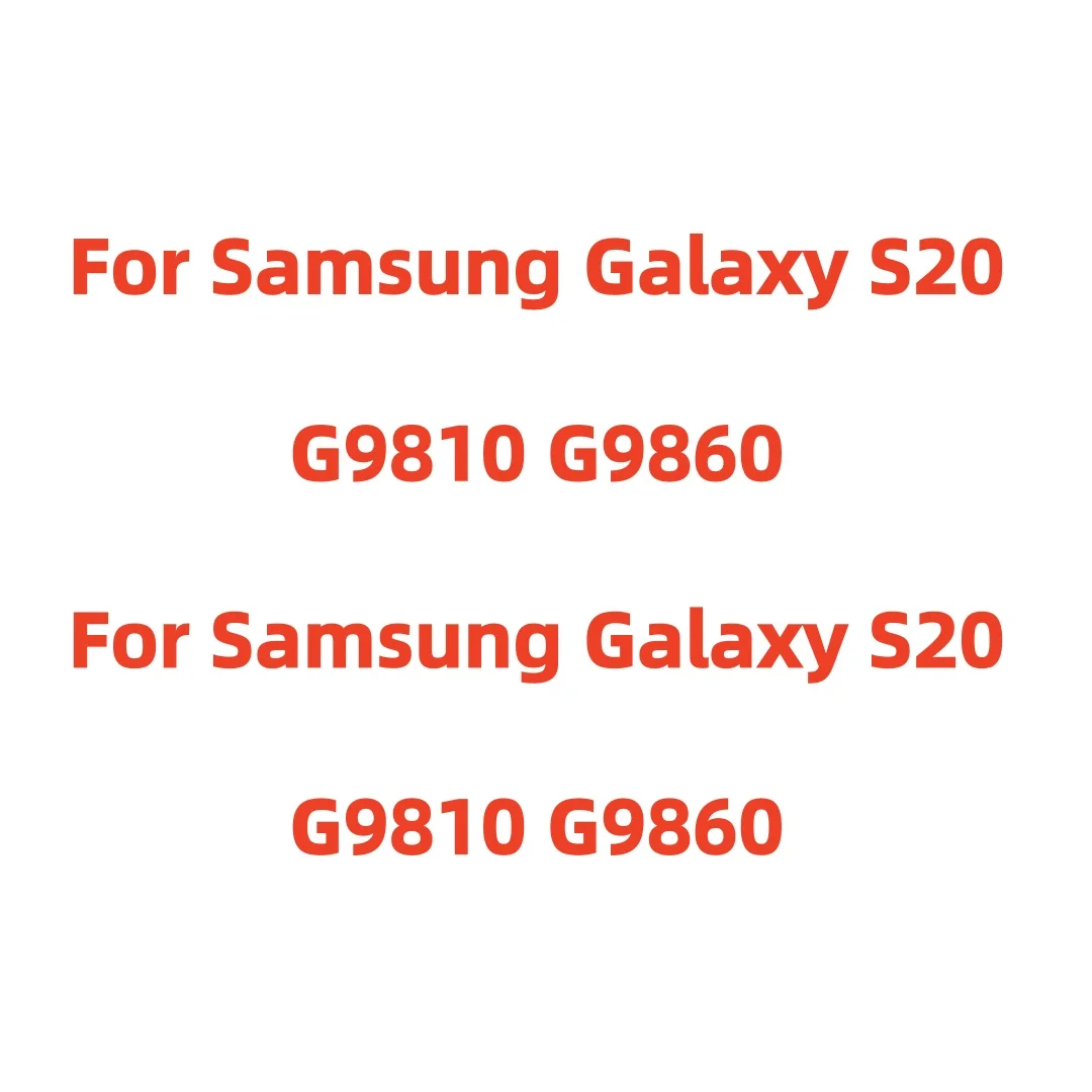 

For Samsung Galaxy S20 G9810 G9860 EB-BG980ABY 4000mAh Replacement Mobile Phone Battery+Tools