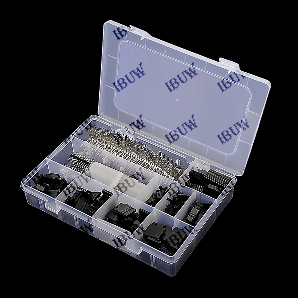 

Комплект разъемов DuPont (штекер/гнездо) с шагом 2,54 мм, 1450 шт., 1-10 контактов, однорядные штыревые разъемы 40, 10, 8, 6 контактов