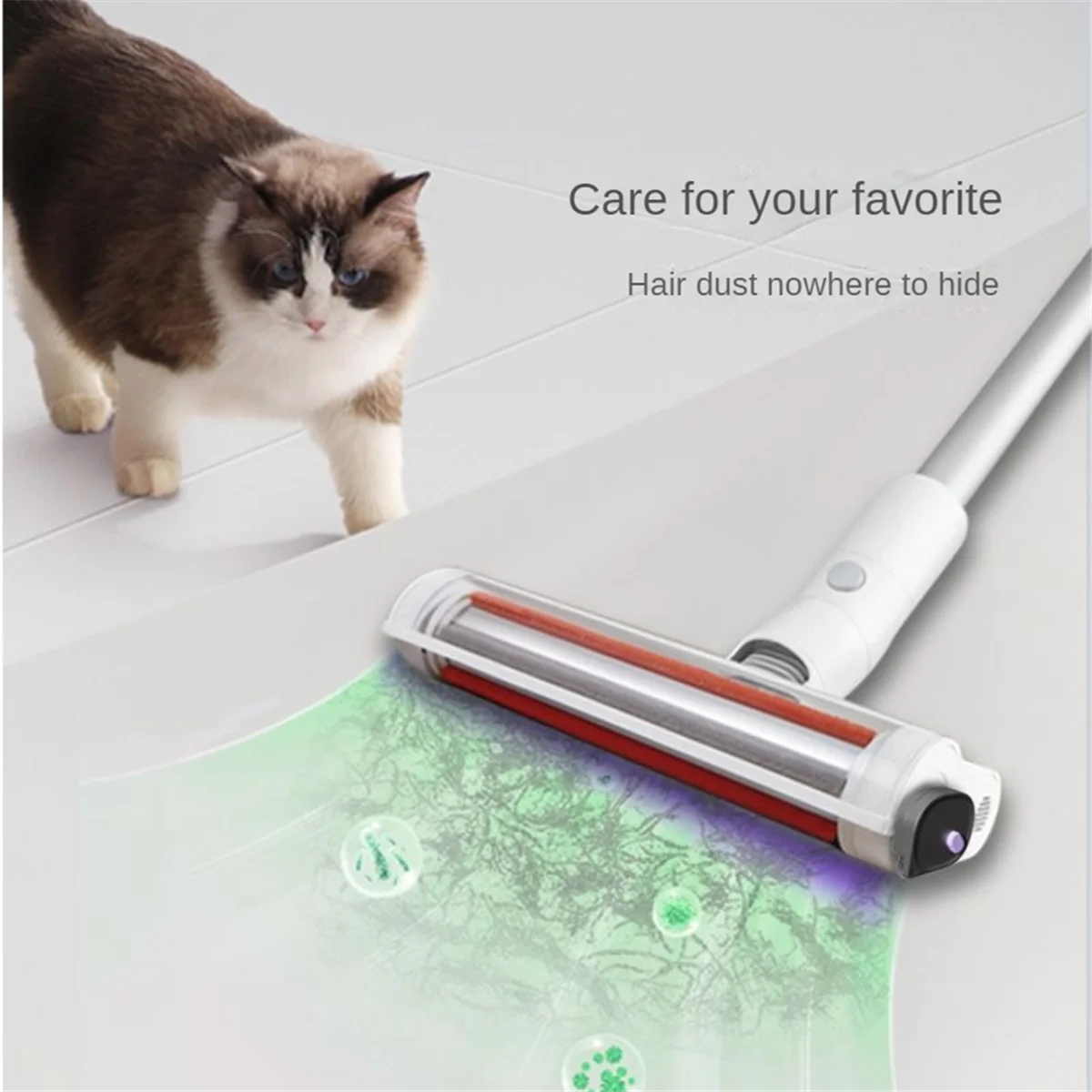 Vacuum Cleaner Dust Display LED Lamp Rechargeable Reveal Microscopic Dust & Illuminate Invisible Pet Hair