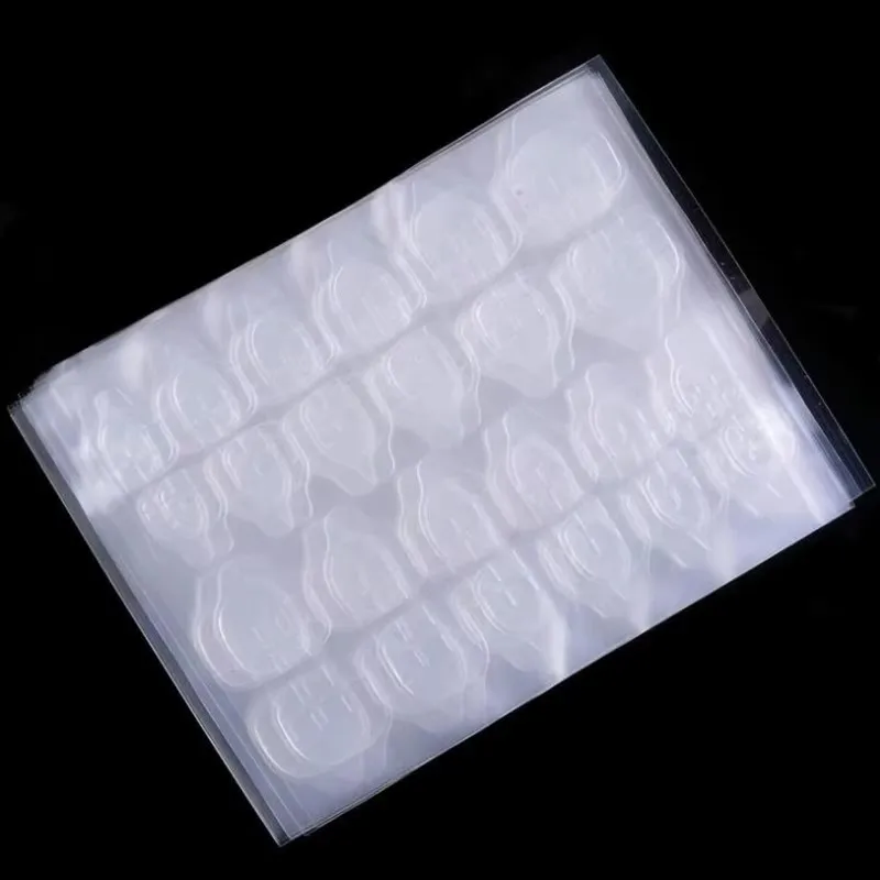 لاصق جل الأظافر مزدوج الوجهين شفاف فن الأظافر المزيفة شريط لاصق ملصق دي قابل لإعادة الاستخدام إكسسوارات الأظافر - 4