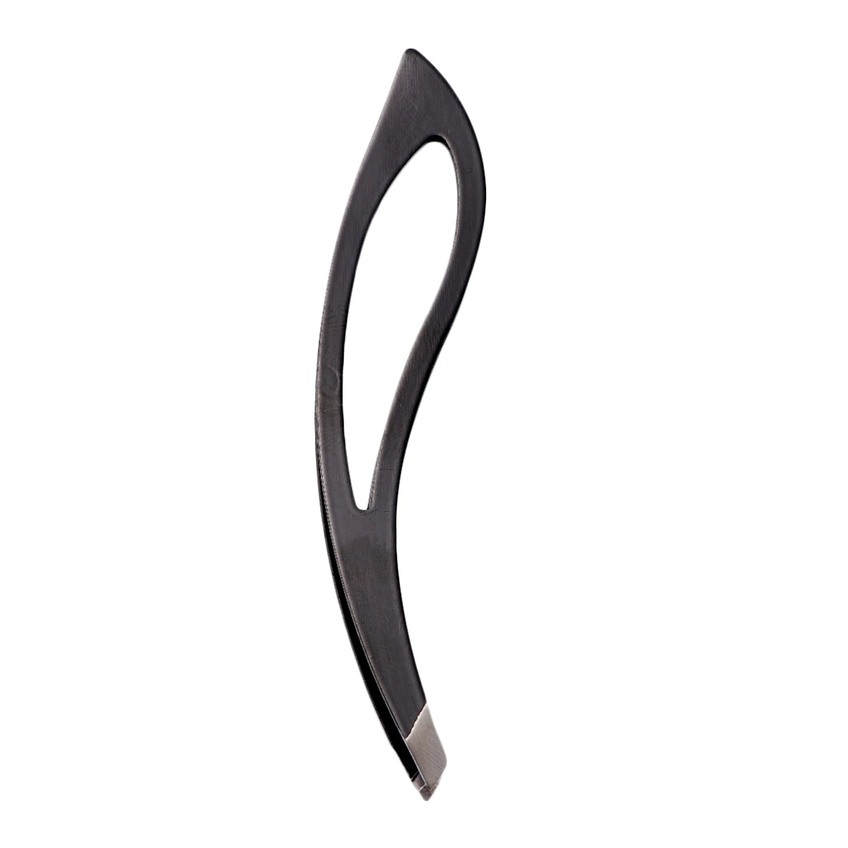 

2pcs Stainless Steel Tweezers Tip Durable Safe For Eyebrow Removal Trim Disordered Brows Eyebrow