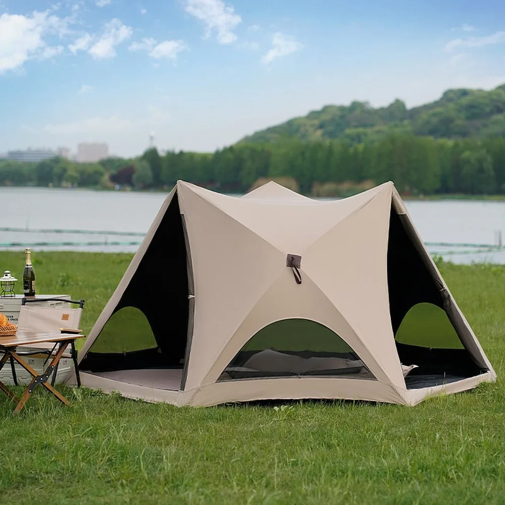 Beach Tent, Instant Pop Up, Portable Camping Shelter, Sun & Rain Protection view 2