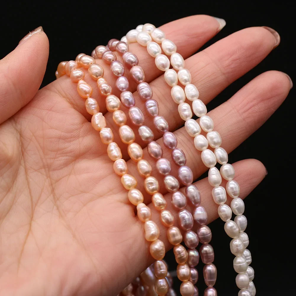 4-5mm Natural Zhuji Freshwater Culture Pearl Beads Grade A Loose Bead for Jewelry Making Diy Necklace Bracelet Accessoires