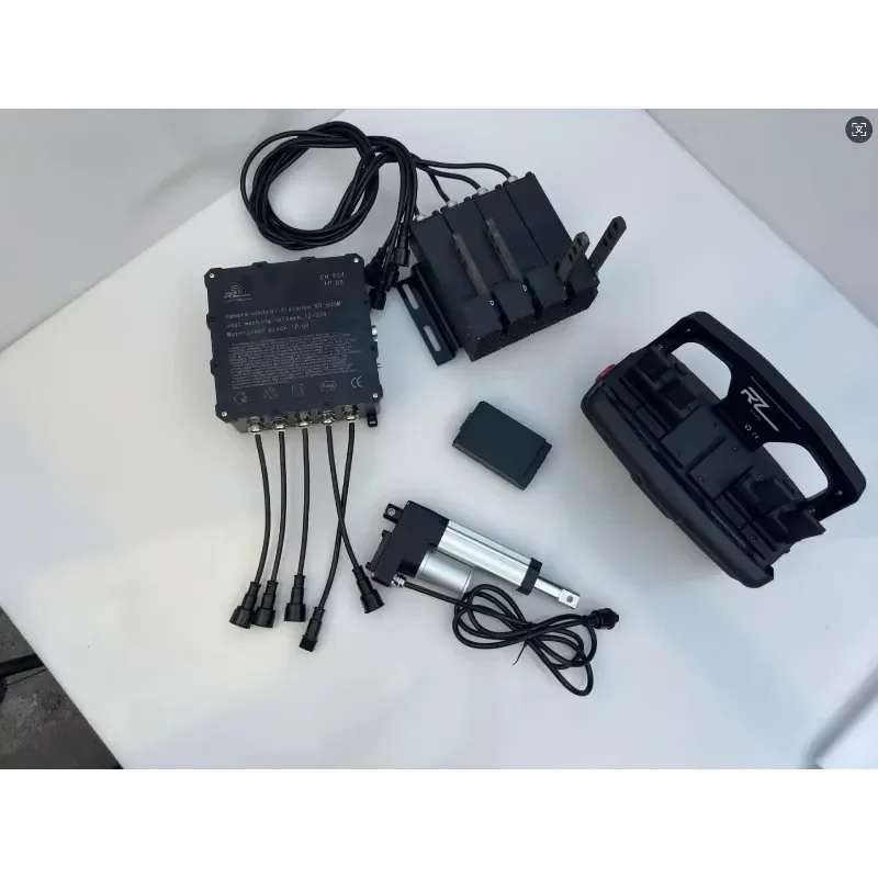 Heavy Truck Crane Remote Control Wireless 4 Levers with Clutch Actuator for Crane Operations