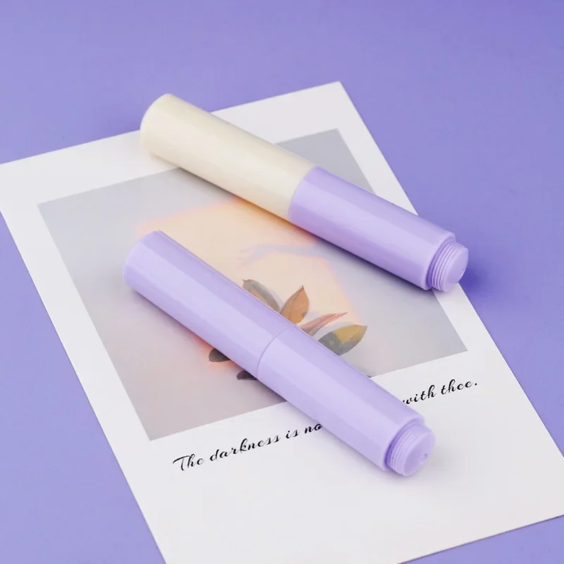 

Wancai Transparent White Portable Mini Palm Short Fountain Pen Travel Ink Pen Iridium EF F Nib Fashion Writing Gift Set