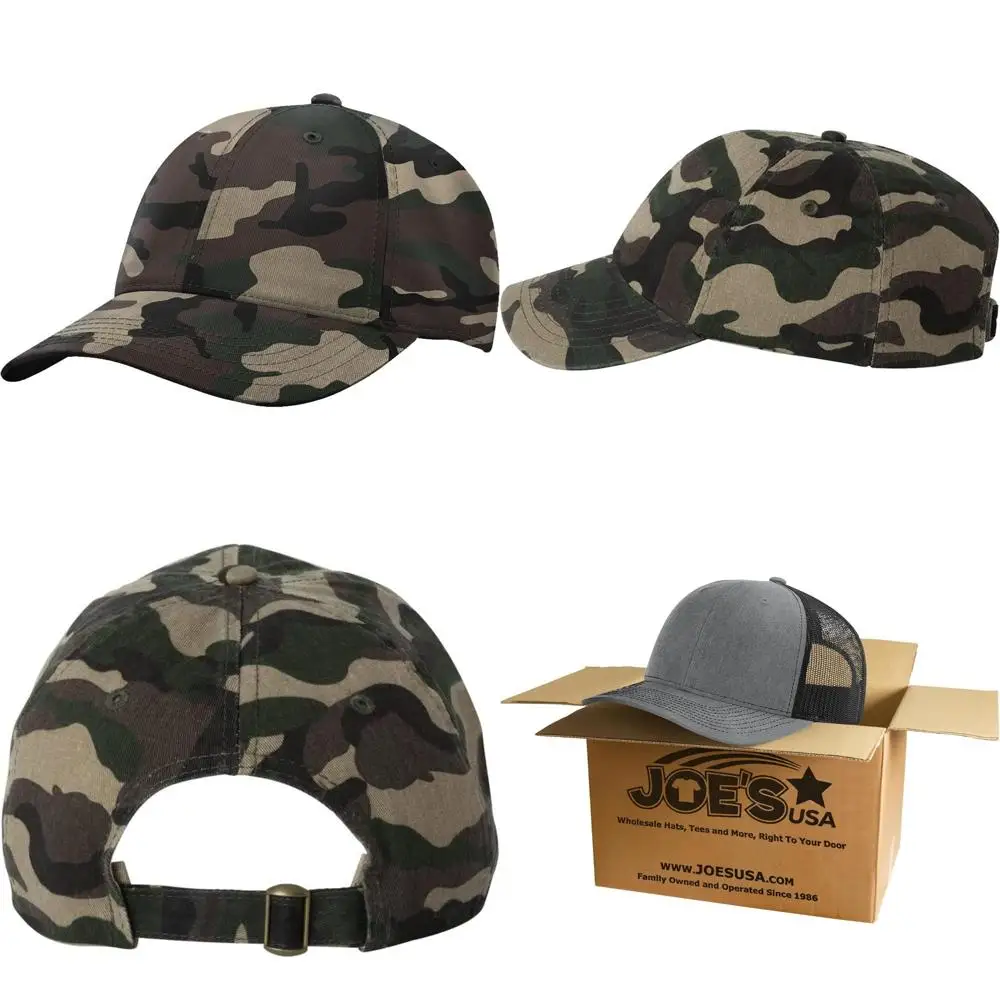 

Classic Cotton Adjustable Low Crown Baseball Caps, Bulk Blank Hats for USA Market, Wholesale Cap Options