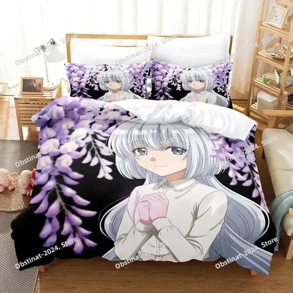 

Anime The tale of outcasts Bedding Set Printed Bed Set Duvet Cover Sheet Pillowcase Bed Soft Quilt Cover Full Queen King Size