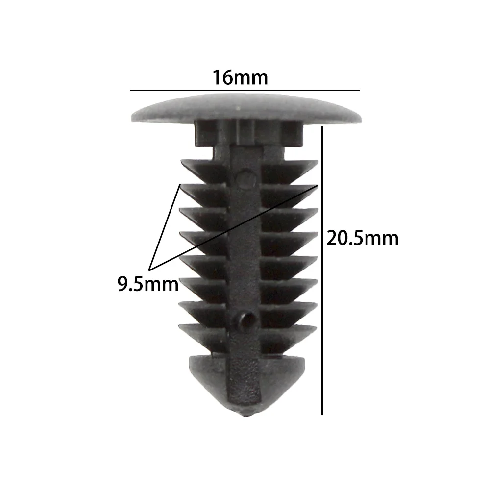 Hochwertige Verkleidung aus Kunststoff, zum Einstecken, 4,5 mm, 5 mm, 6 mm, 7 mm, 8 mm, 9 mm, 10 mm, 11 mm Loch, Auto-Innenverkleidungsclip