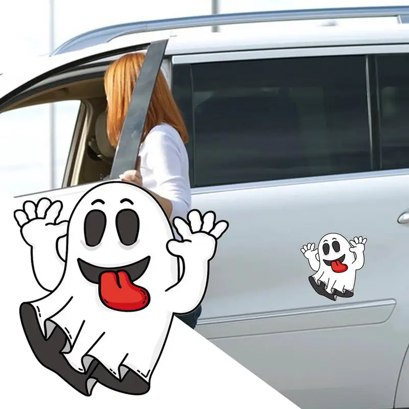 Ghost Decal For Car Ghost Decorative Car Stickers Cute Ghost Car Stickers Cute Ghost Cover Bumper Decals For Auto Truck