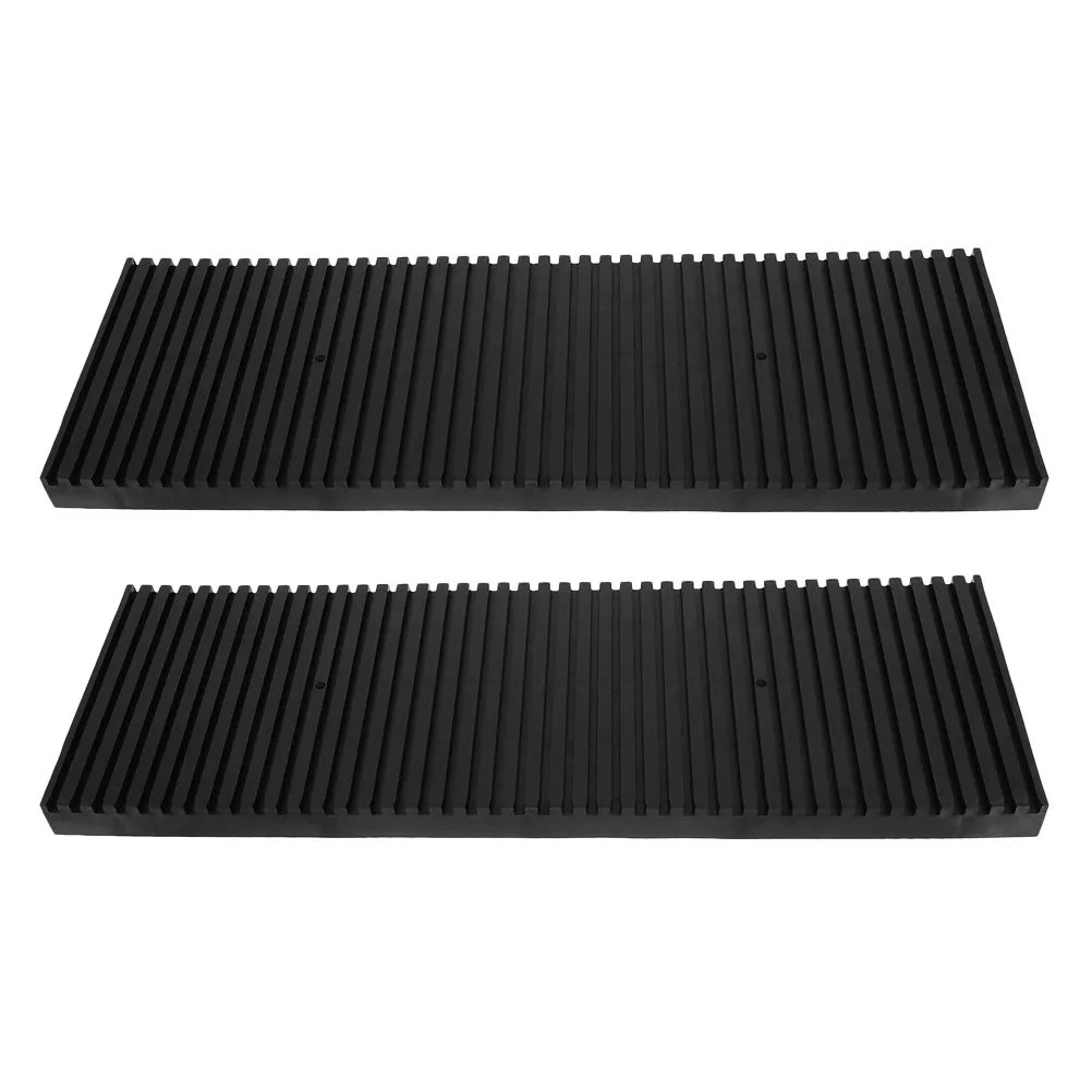 2Pcs Antistatic Bar Bracket Rack Striped Design Efficient Pcb Storage Tray Circuit Board Holder Static Bar Frame Pcb Organizer