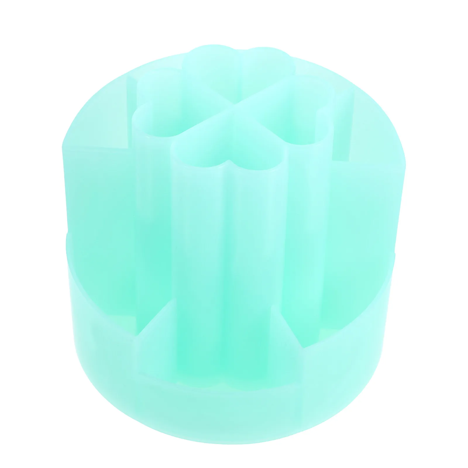 Rotating Desk Organizer 360 Degree Spinning Pencil Holder Cute Four Leaf for Office School Home Desktop Stationery