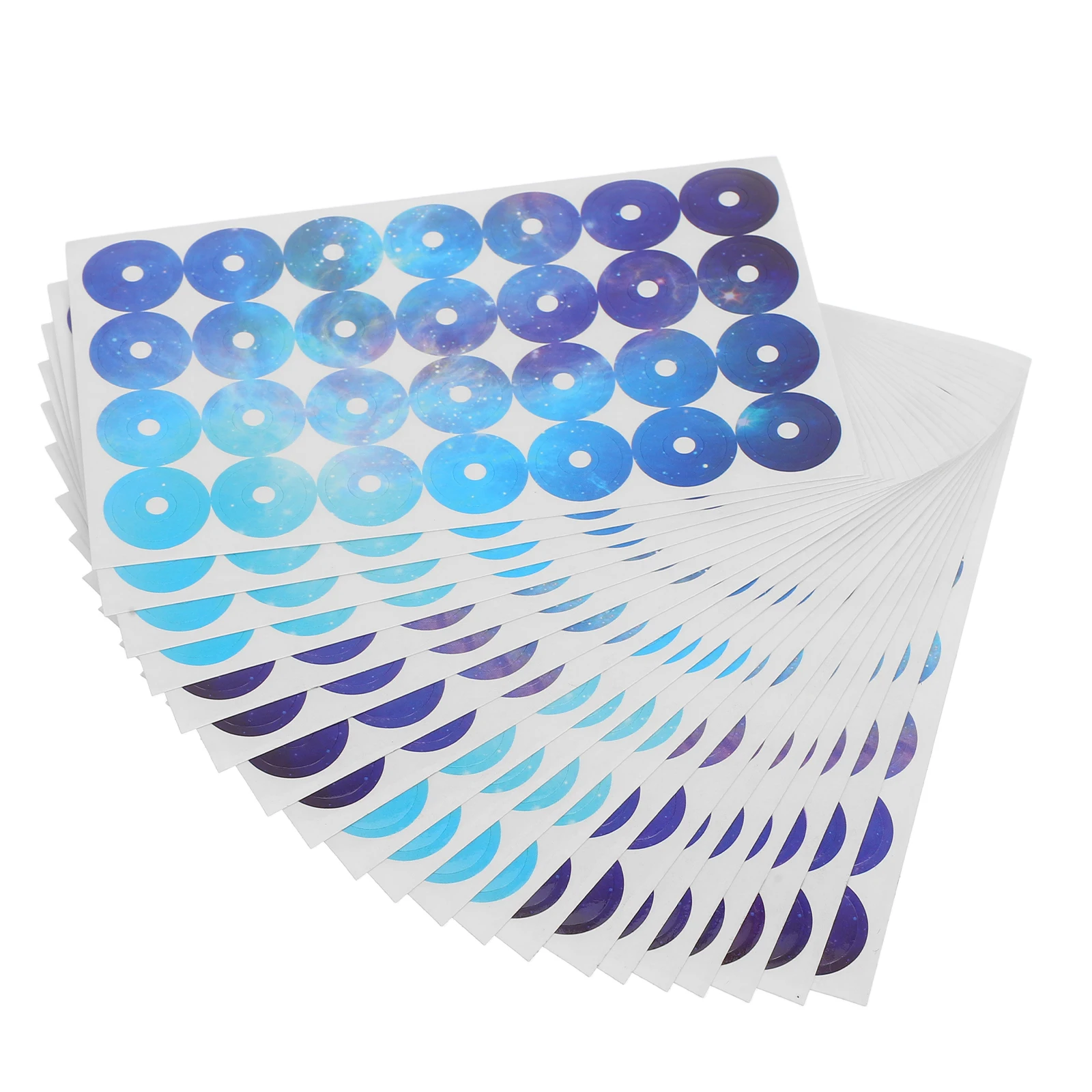 

5 Bags Self-Adhesive Paper Hole Reinforcement Easy Peel Stick Repair for Folders Notebooks Looseleaf Office Use